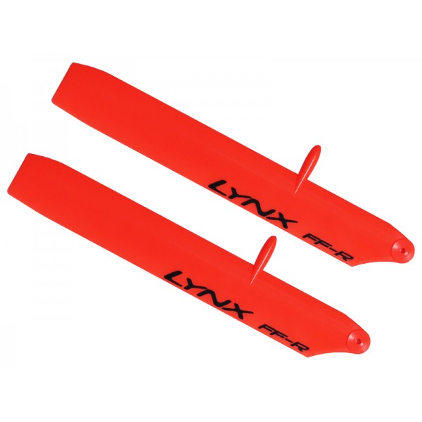 Lynx 130X Plastic Main Blade 135 mm Bullet  Replica Edition Orange [LX61351-SP-R]